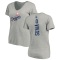 Women's Jorbit Vivas Backer Slim Fit T-Shirt - Ash