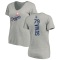Women's Jorbit Vivas Backer Slim Fit T-Shirt - Ash