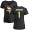 Women's Jordan Addison Name & Number Slim Fit T-Shirt - Black