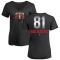 Women's Jordan Balazovic Midnight Mascot V-Neck T-Shirt - Black