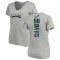 Women's Jordan Davis Backer V-Neck T-Shirt - Ash