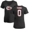 Women's Jordan Franks Name & Number Slim Fit T-Shirt - Black