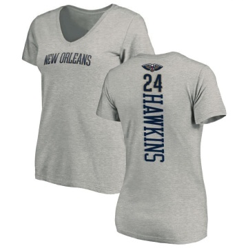 Women's Jordan Hawkins Backer T-Shirt - Ash