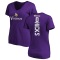 Women's Jordan Hicks Backer Slim Fit T-Shirt - Purple