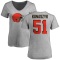 Women's Jordan Kunaszyk Name & Number Slim Fit T-Shirt - Ash
