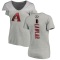 Women's Jordan Lawlar Backer Slim Fit T-Shirt - Ash