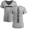 Women's Jordan Perryman Backer V-Neck T-Shirt - Ash