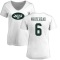 Women's Jordan Whitehead Name & Number Slim Fit T-Shirt - White
