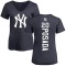 Women's Jorge Posada Backer Slim Fit T-Shirt - Navy