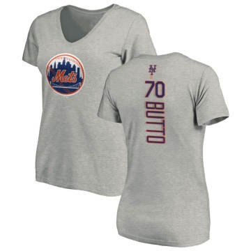 Women's Jose Butto Backer Slim Fit T-Shirt - Ash