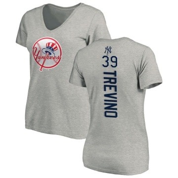 Women's Jose Trevino Backer Slim Fit T-Shirt - Ash
