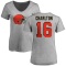Women's Joseph Charlton Name & Number Slim Fit T-Shirt - Ash