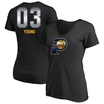 Women's Joseph Young Midnight Mascot T-Shirt - Black