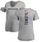 Women's Josey Jewell Backer V-Neck T-Shirt - Ash