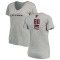 Women's Josh Ali Backer V-Neck T-Shirt - Ash
