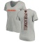 Women's Josh Blackwell Backer V-Neck T-Shirt - Ash