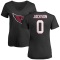 Women's Josh Jackson Name & Number Slim Fit T-Shirt - Black