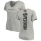 Women's Josh Pederson Backer V-Neck T-Shirt - Ash