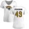Women's Josh Pederson Name & Number Slim Fit T-Shirt - White
