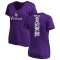 Women's Josh Sokol Backer Slim Fit T-Shirt - Purple