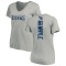 Women's Josh Whyle Backer V-Neck T-Shirt - Ash