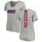 Women's Joshua Ezeudu Backer V-Neck T-Shirt - Ash