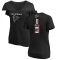 Women's Jovaughn Gwyn Backer Slim Fit T-Shirt - Black