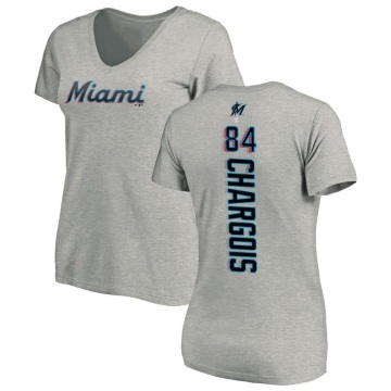 Women's JT Chargois Backer Slim Fit T-Shirt - Ash