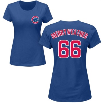 Women's Julian Merryweather Name & Number T-Shirt - Royal