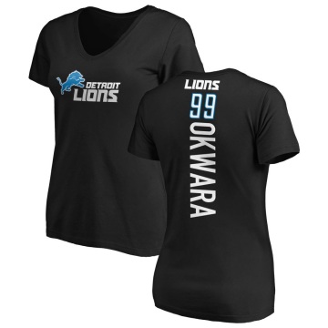 Women's Julian Okwara Backer Slim Fit T-Shirt - Black