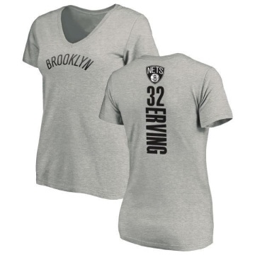 Women's Julius Erving Backer T-Shirt - Ash