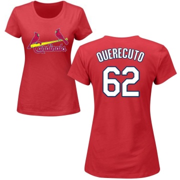 Women's Juniel Querecuto Name & Number T-Shirt - Red