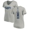 Women's Junior Caminero Backer Slim Fit T-Shirt - Ash