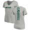 Women's Justin Hardee Backer V-Neck T-Shirt - Ash