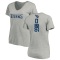 Women's Justin Rigg Backer V-Neck T-Shirt - Ash
