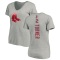 Women's Justin Turner Backer Slim Fit T-Shirt - Ash