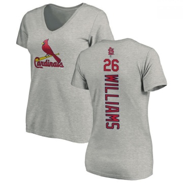 Women's Justin Williams Backer Slim Fit T-Shirt - Ash