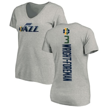 Women's Justin Wright-Foreman Backer T-Shirt - Ash