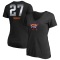 Women's Jusuf Nurkic Midnight Mascot T-Shirt - Black