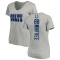 Women's Juwann Winfree Backer V-Neck T-Shirt - Ash