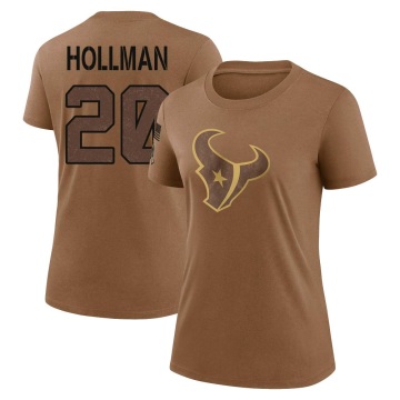 Women's Ka'dar Hollman Legend 2023 Salute To Service Performance T-Shirt - Brown