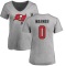Women's Kade Warner Name & Number Slim Fit T-Shirt - Ash