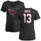 Women's Kaden Davis Name & Number Slim Fit T-Shirt - Black