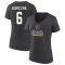 Women's Kaedan Korczak Heather 2023 Western Conference Champions V-Neck T-Shirt - Charcoal