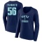 Women's Kailer Yamamoto Name & Number Victory Arch T-Shirt - Navy
