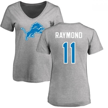 Women's Kalif Raymond Name & Number Slim Fit T-Shirt - Ash