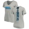 Women's Kamu Grugier-Hill Backer V-Neck T-Shirt - Ash