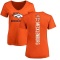 Women's Karl Mecklenburg Backer Slim Fit T-Shirt - Orange