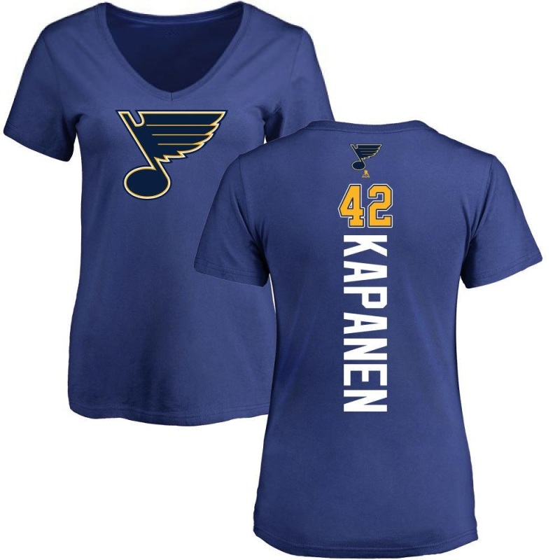 Kasperi Kapanen Backer T-Shirt - Royal - Tshirtsedge