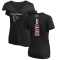 Women's Keilahn Harris Backer Slim Fit T-Shirt - Black